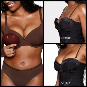 Boomba Invisible Lift Inserts in Cocoa Size Small New in Sealed Box